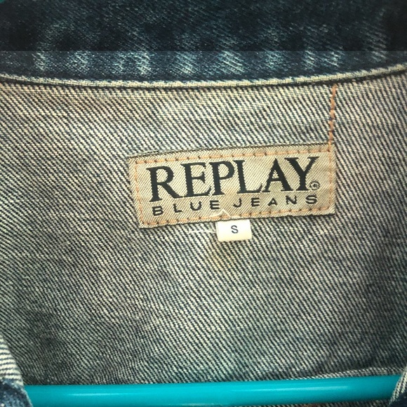 ‼️ REPLAY DENIM JACKET - Picture 3 of 11
